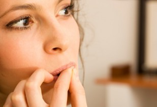 Nail biting