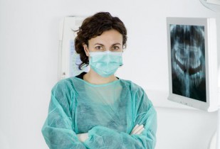 dentystka i rentgenowskie zdecie