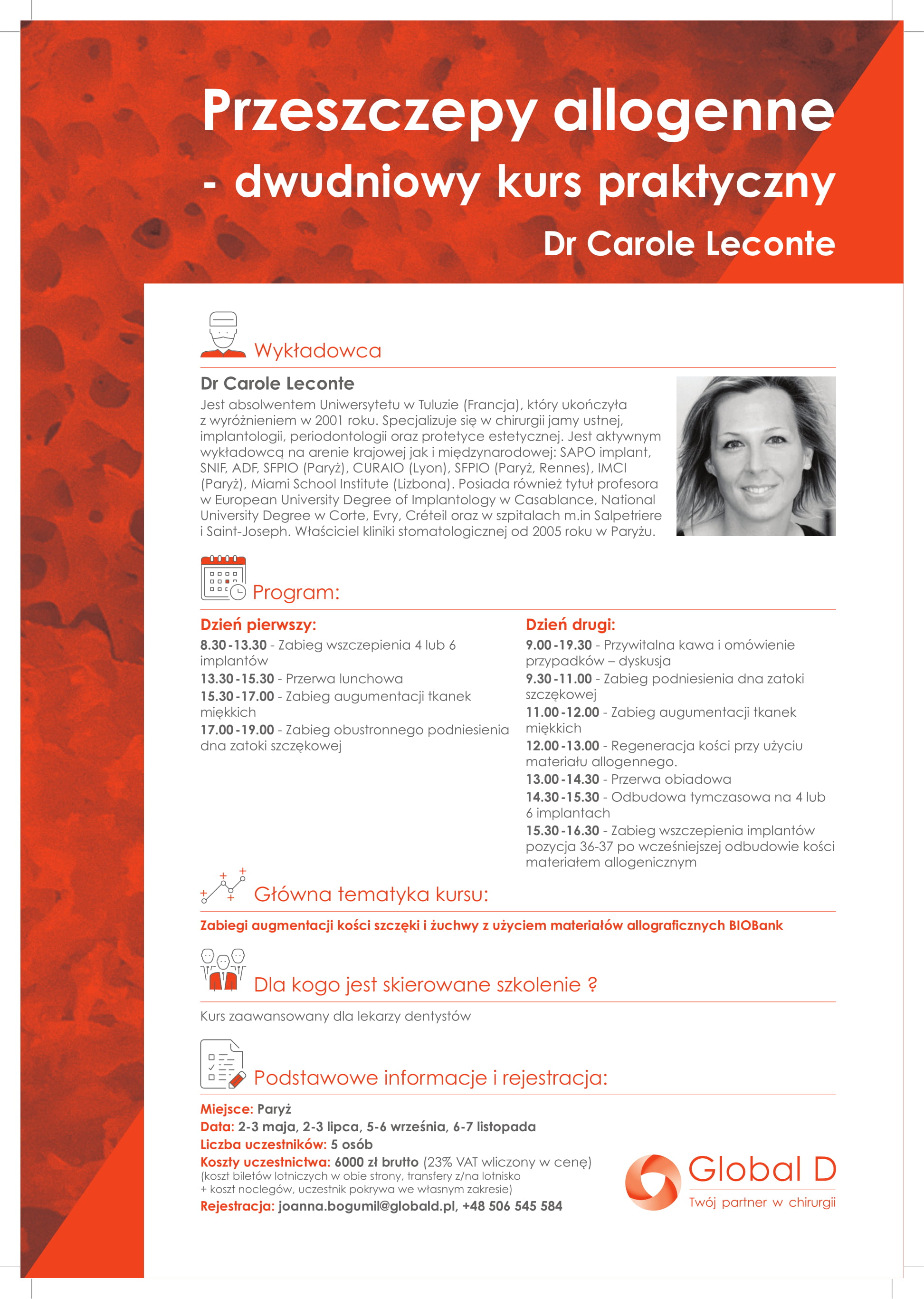 Carole Leconte Global D-1