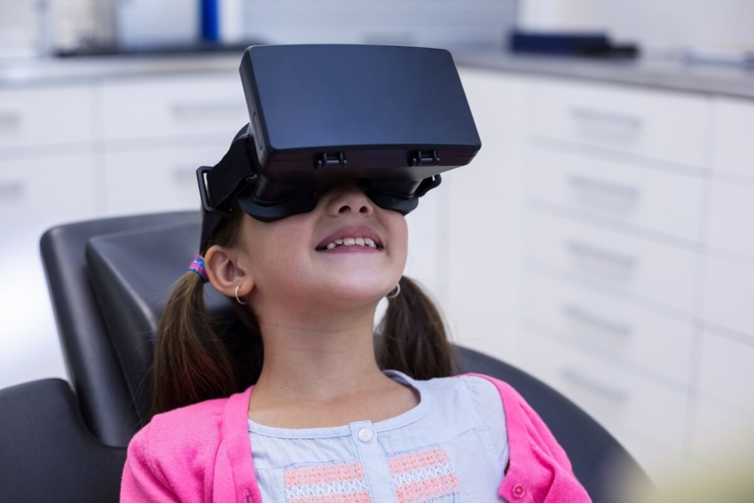Wirtualna rzeczywistość a ból dziecka odczuwany u dentysty