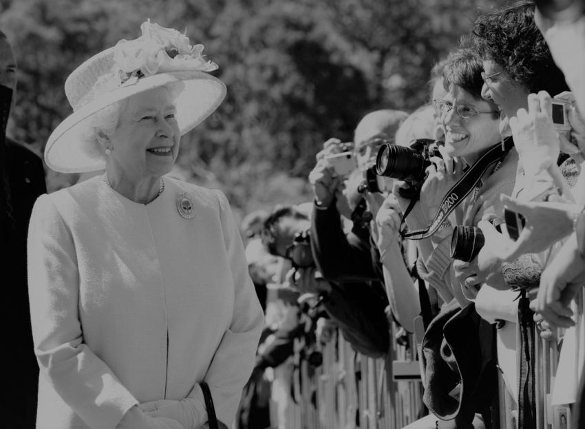 Dentystka z Australii na pogrzebie królowej Elżbiety II