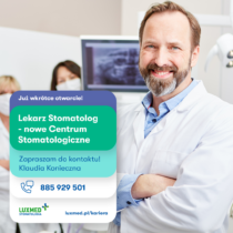 Lekarz Stomatolog - Nowa LUX MED Stomatologia (ul. Głogowska, Poznań)​