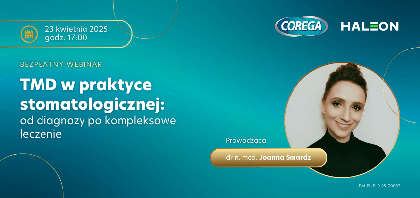 TMD w praktyce stomatologicznej: od diagnozy po kompleksowe leczenie [webinar]
