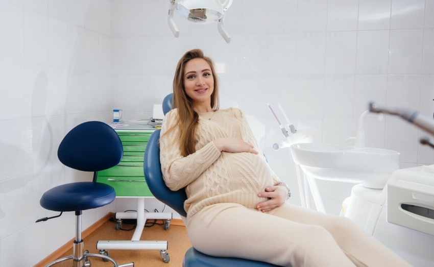 Ciężarna u dentysty: mniejsze ryzyko cukrzycy i nadciśnienia