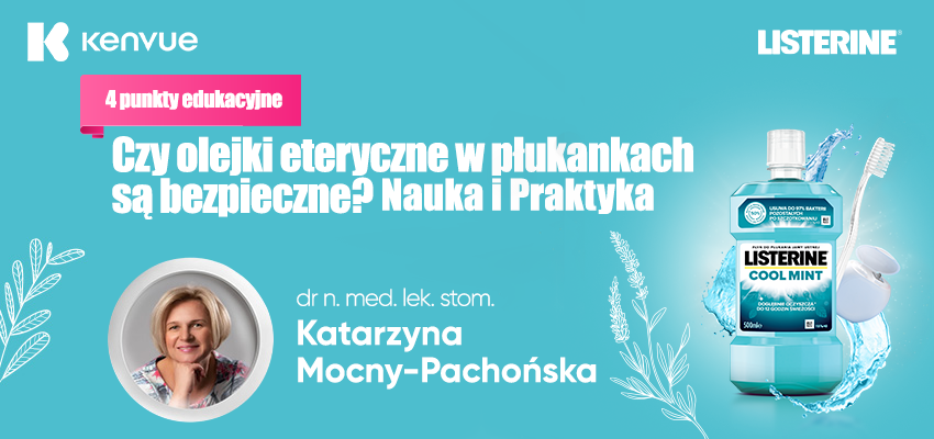 Webinar Akademii Asysdent: Czy olejki eteryczne w płukankach są bezpieczne?
