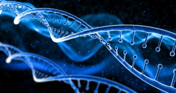 3d tlo medyczne z nici dna na abstrakcyjny wzor