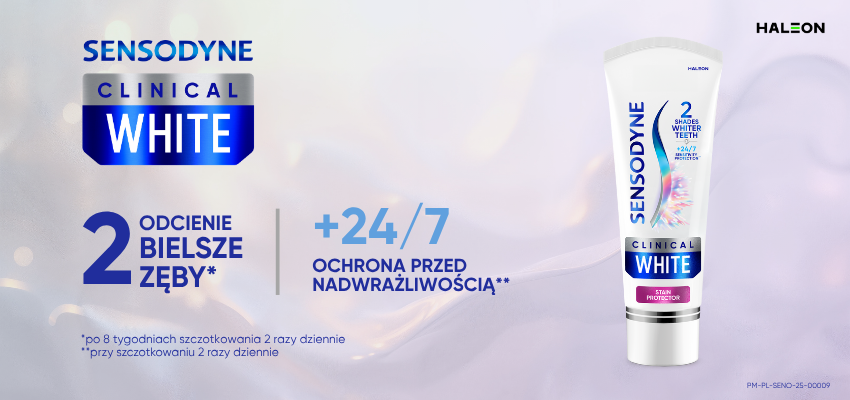 Linia Sensodyne Clinical – nowoczesna profilaktyka i ulga w nadwrażliwości