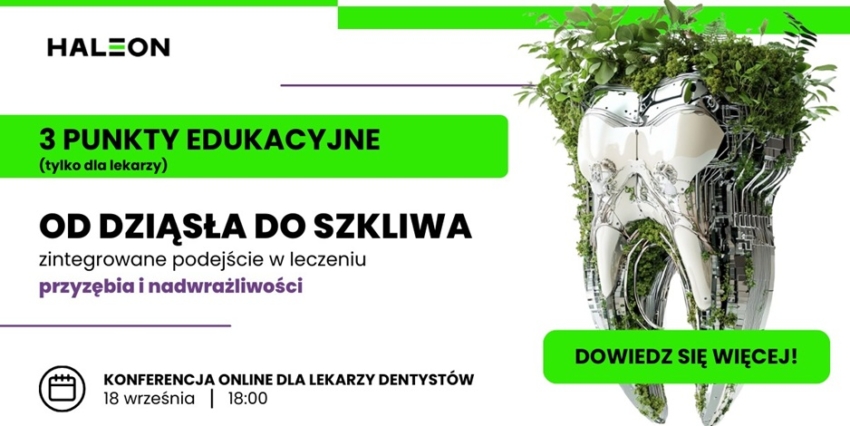 Od dziąsła do szkliwa – konferencja online dla lekarzy dentystów już 18 września